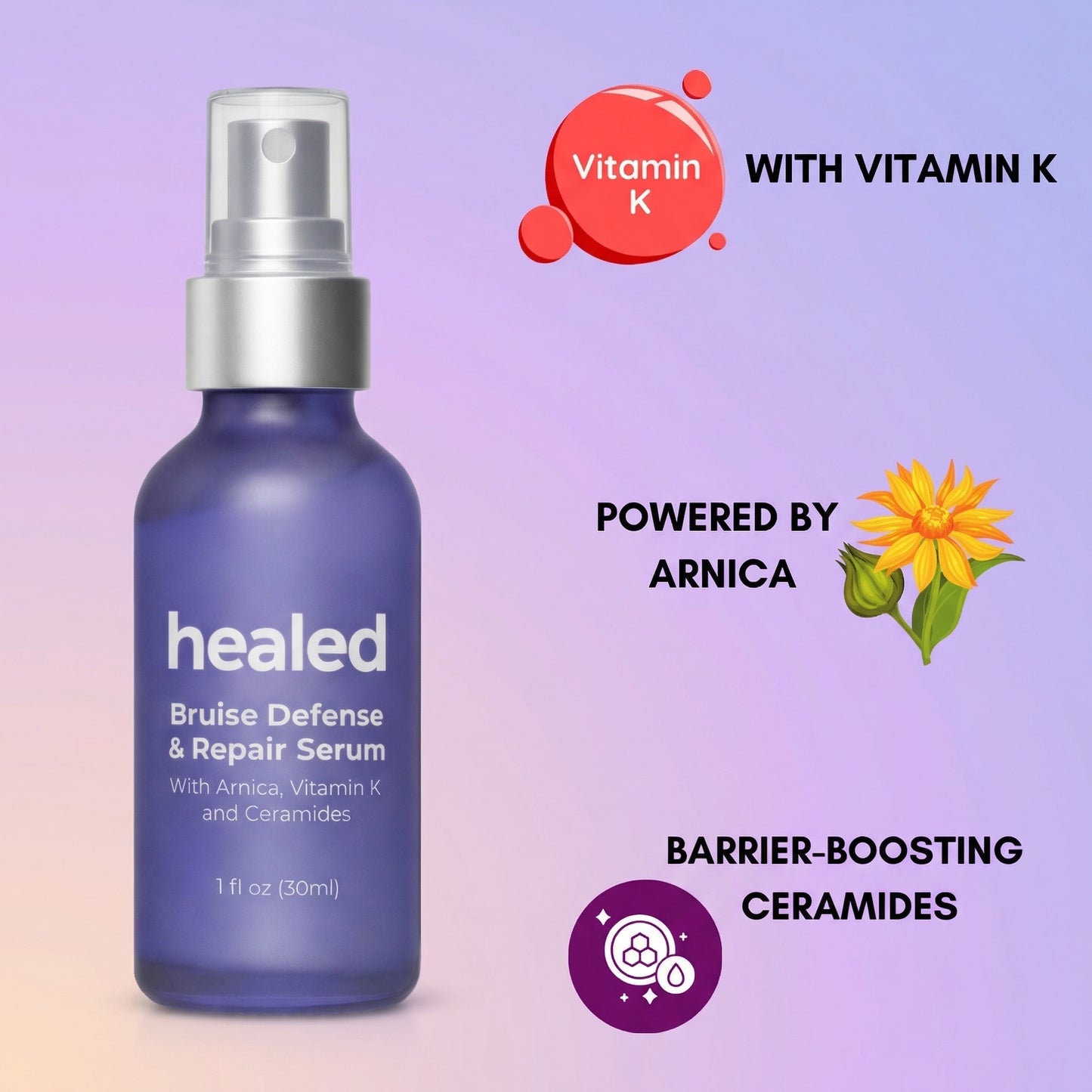 Healed® - Bruise Defense & Repair Serum